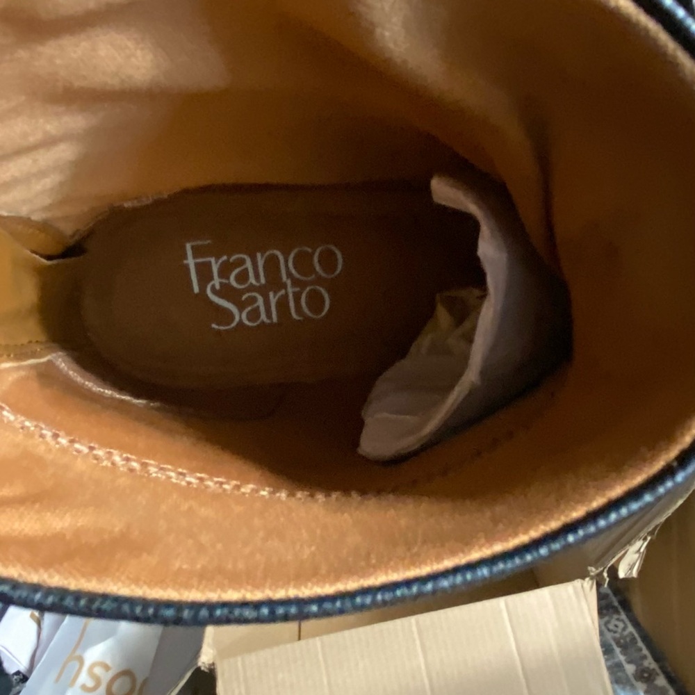 Franco Sarto Black Ankle Booties - Picture 4 of 4